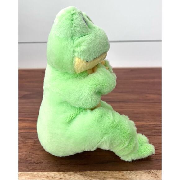 Ty Beanie Baby Bellies - SNAPPER the Green Frog (6 inch) Stuffed Plush Toy Tag - Picture 2 of 7
